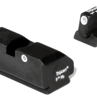 Trijicon 600188 Bright & Tough Night Sights  Green/Tritium White Outline Front Sight-Green/Tritium White Outline Rear Sight Desert Eagle