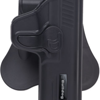 Bulldog RRHP Rapid Release  OWB Black Polymer Paddle Fits Hi-Point 45/40 Right Hand