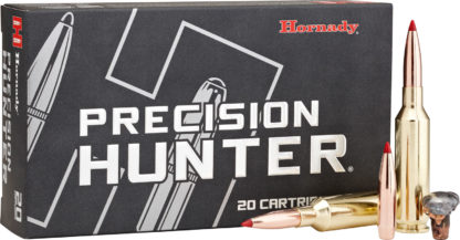 Hornady 81392 Precision Hunter  6mmCreedmoor 103gr Extremely Low Drag eXpanding 20 Per Box/10 Case