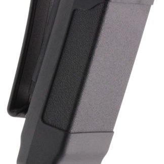 Blackhawk 410500PBK Single Mag Case  Matte Black Polymer Belt Clip Compatible w/ Single Stack 9mm/40/45/357