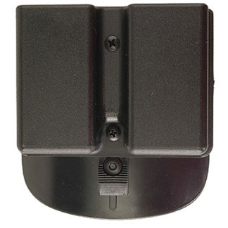 Uncle Mike's 51362 Kydex Double Mag Case Double Black Kydex Paddle Belts 1.75" Wide