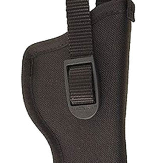 Uncle Mike's 81011 Sidekick Hip Holster OWB Size 01 Black Cordura Belt Loop Fits Medium Autos Fits 3-4" Barrel Right Hand