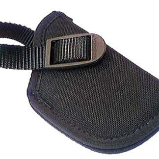 Uncle Mike's 81101 Sidekick Hip Holster OWB Size 10 Black Cordura Belt Loop Fits 22-25 Cal Small Autos Right Hand