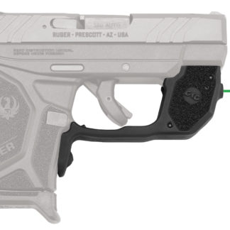 Crimson Trace 0173001 LG-497G Green Laserguard  Black Ruger LCP II