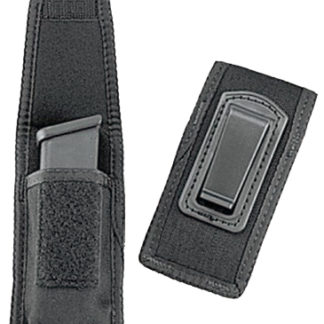 Uncle Mike's 88241 Under Cover Single Mag Case Single Black Kodra Nylon Belt Clip