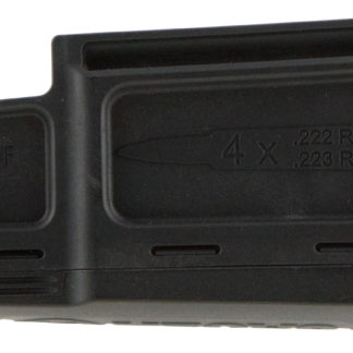 Sauer S10507 M18  5rd 223 Rem/5.56x45mm NATO For Sauer 100/101/M18 Black Polymer