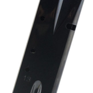 Mec-Gar MGBRHP13B Standard  Blued Detachable 13rd 9mm Luger for Browning Hi-Power/Springfield SA-35