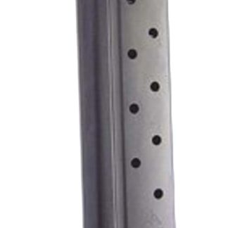 Mec-Gar MGCGOV10B Standard  Blued Detachable 8rd 10mm Auto for 1911 Government