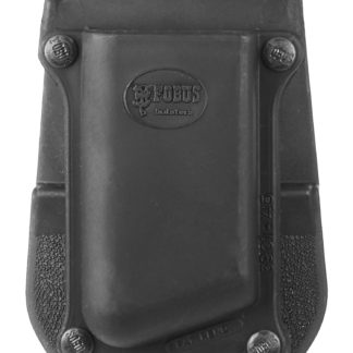 Fobus 390145 Single Mag Pouch  Black Polymer Paddle Compatible w/ Single Stack/1911 Belts 1.75" Wide