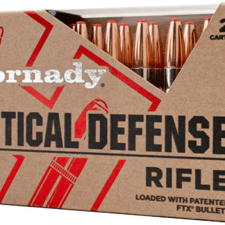 Hornady 80920 Critical Defense  308Win 155gr Flex Tip eXpanding 20 Per Box/10 Case