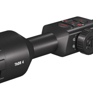 ATN TIWST4641A Thor 4 640 Thermal Rifle Scope Black Anodized 1-10x Multi Reticle 640x480 Resolution Features Rangefinder