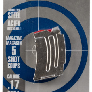 Savage Arms 90007 MKII  5rd 22 LR/17 Mach 2 Stainless Steel