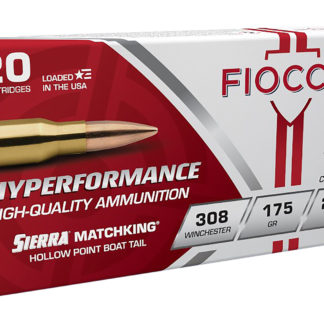 Fiocchi 308MKD Hyperformance Compete 308Win 175gr Sierra MatchKing BTHP 20 Per Box/10 Case
