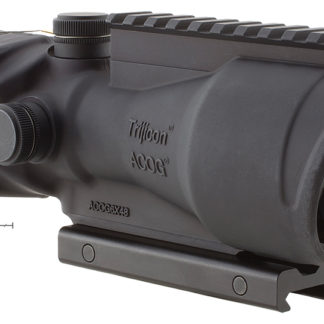 Trijicon 100002 ACOG  Black Hardcoat Anodized 6x 48mm Illuminated Red Chevron .308/7.62 Reticle