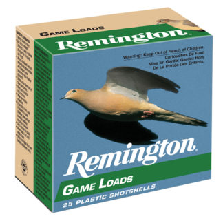 Remington Ammunition 20042 Game Load  20Gauge 2.75" 7/8oz 7.5Shot 25 Per Box/10 Case