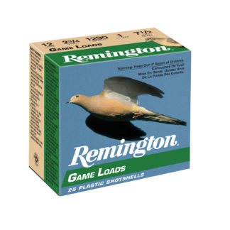 Remington Ammunition 20030 Game Load  12Gauge 2.75" 1oz 7.5Shot 25 Per Box/10 Case