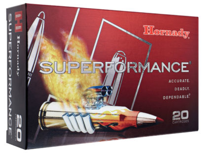 Hornady 80983 Superformance  308Win 165gr Super Shock Tip 20 Per Box/10 Case