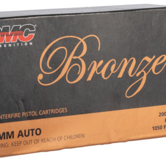 PMC 10A Bronze  10mmAuto 200gr Full Metal Jacket Truncated Cone 50 Per Box/20 Case