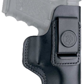 DeSantis Gunhide 031BAR7Z0 Insider  IWB Black Leather Belt Clip Fits Colt Mustang/Kel-Tec P-3AT Right Hand