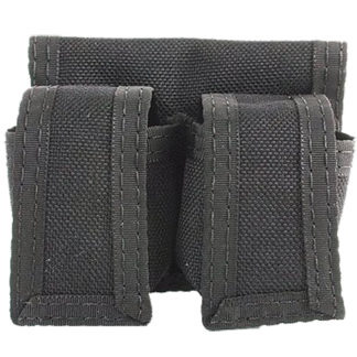 HKS 100B SpeedLoader Case  Double Black Cordura Hook & Loop
