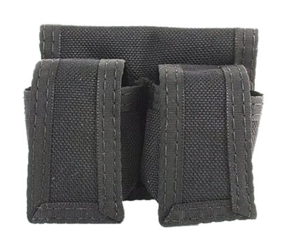 HKS 100B SpeedLoader Case  Double Black Cordura Hook & Loop