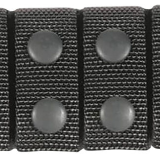 Blackhawk 44B351BK Belt Keeper  2.25" Black Nylon Snap Mount