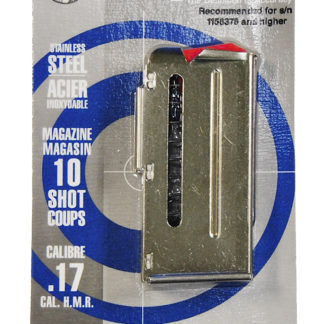 Savage Arms 90019 93 Series  10rd 17 HMR/22 WMR Stainless Steel
