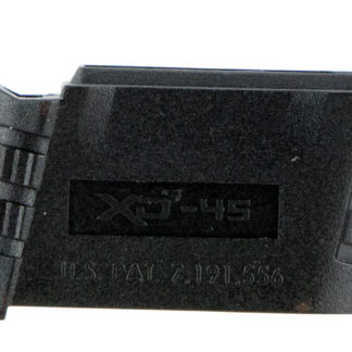 Springfield Armory XDS5001 Backstrap Sleeve  made of Polymer with Black Finish & 1 Piece Design for 45 ACP Springfield Armory XD-S with #1 Backstrap & 3.30"-4" Barrel