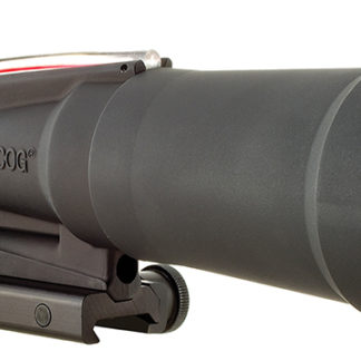 Trijicon 100175 ACOG  Black Hardcoat Anodized 5.5x50mm Illuminated Red Chevron .308/7.62 BDC Reticle