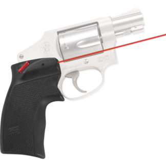 Crimson Trace 01-5130-1 Accu-Grips Laser Sight DS-124 Defender Series Black Red Laser Smith & Wesson J-Frame Round Butt-Taurus Small Frame