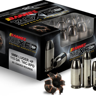 Barnes Bullets 21552 TAC-XPD Defense Handgun 380ACP 80gr 20 Per Box/10 Case
