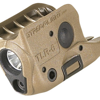 Streamlight 69278 TLR-6 Gun Light  Flat Dark Earth 100 Lumens White LED/Red Laser Glock 42/43/43X/48