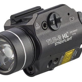 Streamlight 69261 TLR-2 HL Gun Light  Black Anodized 1,000 Lumens White LED Red Laser