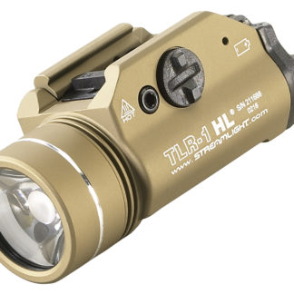 Streamlight 69266 TLR-1 HL Gun Light  Flat Dark Earth 1,000 Lumens White LED