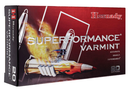Hornady 83206 Superformance Varmint  204Ruger 40gr Hornady V Max 20 Per Box/10 Case