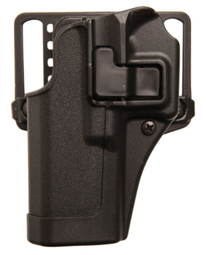 Blackhawk 410508BKR Serpa CQC  OWB Size 08 Matte Black Polymer Paddle Belt Loop Fits Sig Pro 2022 Right Hand