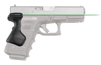 Crimson Trace 0167501 LG-639G Green Lasergrips  Black Glock Gen 3/4/5 Compact