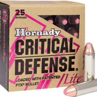 Hornady 90240 Critical Defense Lite 9mmLuger 100gr Hornady Flex Tip eXpanding 25 Per Box/10 Case