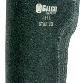 Galco STO212B Stow-N-Go  IWB Black Leather Belt Clip Fits 1911 5" Barrel Right Hand