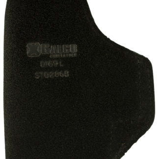 Galco STO286B Stow-N-Go  IWB Black Leather Belt Clip Fits Glock 26 Gen3-5/27 Gen3-5/33 Right Hand