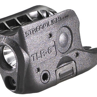 Streamlight 69270 TLR-6 Gun Light  Black 100 Lumens White LED/Red Laser Glock 42/43/43X/48