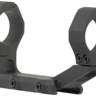 Aero Precision APRA210100 Ultralight Scope Mount/Ring Combo Black Anodized Aluminum, 1" Tube Fits AR-15, 1913 Picatinny Rail Mount