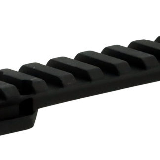 Talley POO252735 Browning X-Bolt Picatinny Rail  Black Anodized Short Action 0 MOA