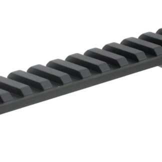 Talley POO252705 Picatinny Rail  Black Anodized Aluminum Weatherby Mark V Magnum Action 0 MOA