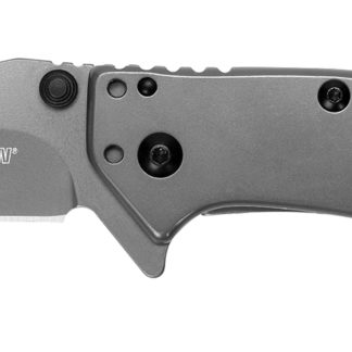 Kershaw 1555TI Cryo  2.75" Folding Drop Point Plain Gray TiN 8Cr13MoV SS Blade Gray PVD Stainless Steel Handle Includes Pocket Clip