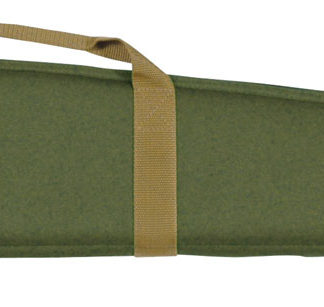 Bob Allen 16504 Classic Shotgun Case Olive Green/Khaki 600D Polyester 48" Long Shotgun