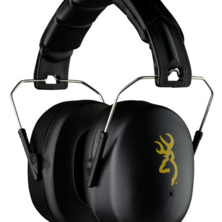 Browning 12699 HDR  Plastic with Foam 37 dB Over the Head Black Adult