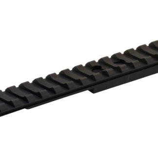 XS Sights RU5000RN GunSite Scout Rifle Scope Mount with Integrated Ghost Ring  Black Anodized 0 MOA