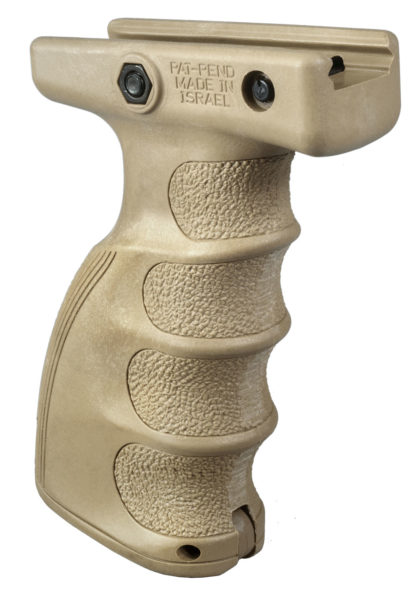 FAB Defense FXAG44ST AG-44S Quick Release Ergonomic Foregrip Compatible w/Mil-STD Picatinny Rail Flat Dark Earth Reinforced Polymer
