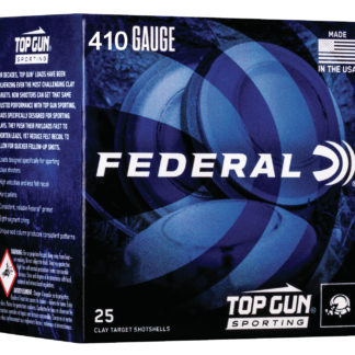 Federal TGS4121475 Top Gun  410Gauge 2.50" 1/2oz 7.5Shot 25 Per Box/10 Case